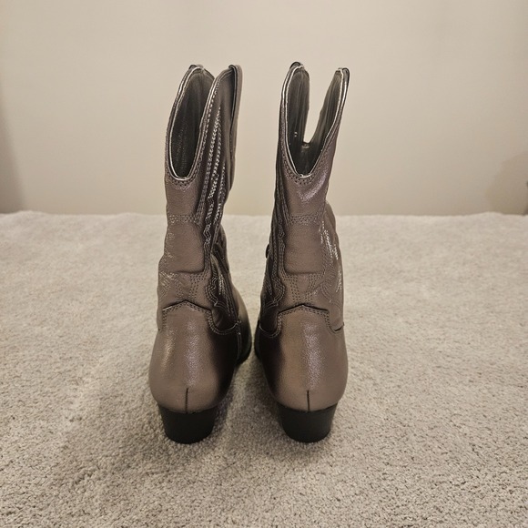 Portland Boot Company Metallic Western Cowboy Boots Women's 7 - Picture 3 of 13